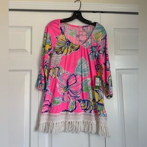 Lilly Pulitzer Floral Tunic - Size M